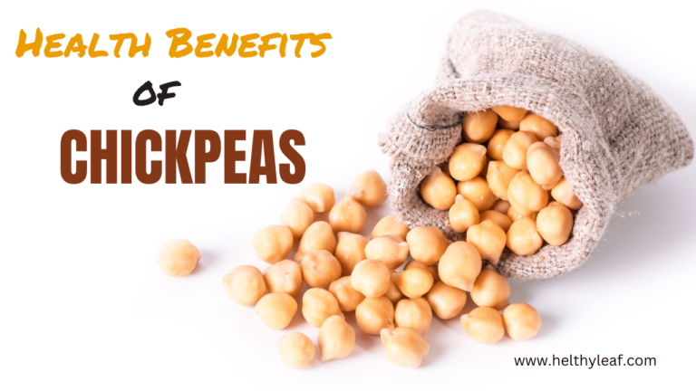 Health Benefits of Chickpeas
