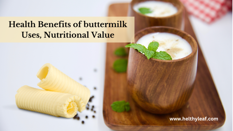 Benefits of Buttermilk
