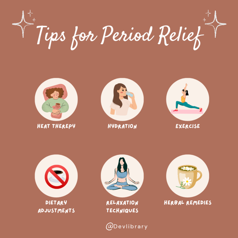 Tips for period relief